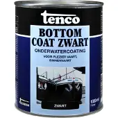 Tenco Bottomcoat Zwart 1l