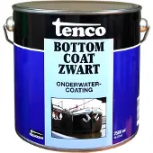 Tenco Bottomcoat Teervrij Zwart 2,5 LTR