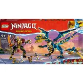 LEGO 71796 LEGO Elementdraak vs de mecha van de keizerin