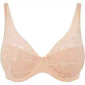 Chantelle True Lace Plunge Spacer BH Beige 70 E
