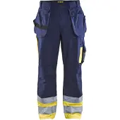 Blakläder Werkbroek High-Vis 15291370 | Zwart/High-Vis Geel | Maat 50 - 7330509372326