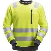 Snickers Workwear 8037 AllroundWork, High-Vis Sweatshirt KL2/KL3