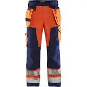 Blakläder Werkbroek High-Vis 15681811 | High-Vis Geel/Zwart | Maat 62 - 7330509402603