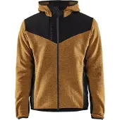 Blakläder 5940-2536 Gebreid jack met softshell Donker marineblauw/Zwart maat XXL heren