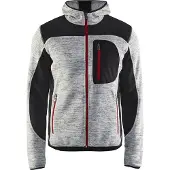 Blakläder 4930-2117 Gebreid vest met softshell Donker marineblauw/Zwart maat XS heren