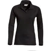 SANTINO Matt Ladies Poloshirt Black maat XL dames