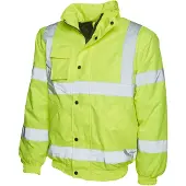 Uneek Uc804 Veiligheidsjas Hi-viz Bomber | Maat: S