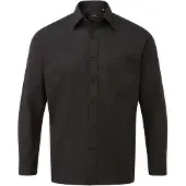 Premier Pw200 Poplin Shirt Long Sleeve Regular Fit | Maat: 17,5