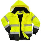 Portwest Hi-vis Contrast Bomber Werkjas | Maat: S