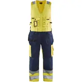 Blakläder 2653-1804 Amerikaanse overall High Vis High Vis Oranje/Marineblauw maat D108 heren