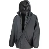 Result Rt215x Jacket With Quilted Bodywarmer 3-in-1 Waterdicht | Maat: XS