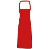 Premier Organic Cotton Bib Apron (no Pocket) | Maat: Één maat
