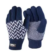 Result Pattern Thinsulate Glove | Maat: L/XL
