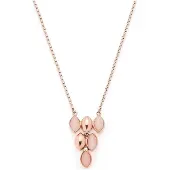 Leonardo Ketting met hanger Merita, 016987 met cat-eye