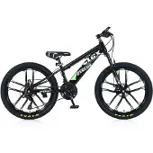 Cyclux Road Bike Jongensfiets Mtb 24 Inch – 21-speed Shimano Robuust Frame Groen Design Verstelbaar Stuur En Zadel