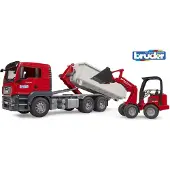 BRUDER 03767 MAN TGS m/afrolcontainer en Schäffer
