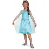 Disney Frozen Disney officieel standaard Frozen Elsa kostuum, prinsessen jurk voor meisjes van 3-4 jaar