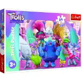 Trolls Stripfiguren Maxi Legpuzzel - 24 stukjes - Vanaf 3 jaar
