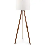 Opviq Vloerlamp Liyana | kunststof wit 38x140 cm vloerlampen | NADUVI