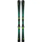 Elan Primetime 33 Fusion X+em 11.0 Gw Fus X Blk/grn [g] Alpin Skipakket