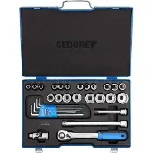 Gedore D 19 WAU-20 Steeksleutelset