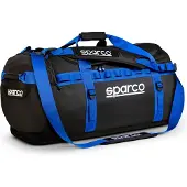 Sparco Borsa Dakar-L Duffle Bag Tas - Zwart/Blauw — Maat Onesize