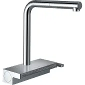 Hansgrohe aquno select m81 eengreeps keukenkraan 250, uittrekbare uitloop, 2jet, chroom