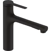 Hansgrohe Zesis M33 - Keukenkraan 160, met uittrekbare sproeikop, sBox lite, mat zwart 74804670