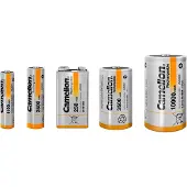 Camelion NH-C3500BP2 - Batterijen Ni-MH 3500mAh - Snel oplaadbaar - Zilver