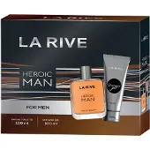 La Rive Herengeuren Men's Collection Heroic ManCadeauset Heroic Man Eau de Toilette Spray 100 ml + Shower Gel 100 ml