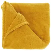 Unique living plaid claudi 130x160cm honey