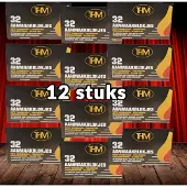 THM Witte Aanmaakblokjes 32 stuks Paraffine 12 Pakjes