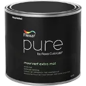 Flexa Pure Muurverf Extra Mat - Op Kleur Gemengd - 0,5L