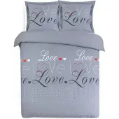 Vision 20017HC4 Love Grijs - 260 x 240 cm