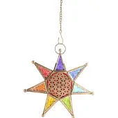BERK Oriëntaals licht chakra ster met ketting