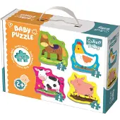 Trefl Baby Classic Puzzel - Boerderijdieren Puzzel