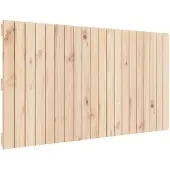 vidaXL Wandhoofdbord 127,5x3x60 cm massief grenenhout