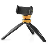 Nedis Statief Maximaal draagvermogen: 1,5 kg Min. werkhoogte: 11,0 cm Max. werkhoogte: 16,0 cm 1 se (Plastic), Statief, Zwart