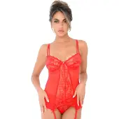 Daring Intimates Lace Cami Corset with string