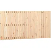 vidaXL Wandhoofdbord 166x3x90 cm massief grenenhout