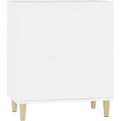 vidaXL Dressoir, wit, 60x35x70 cm, houtvezel