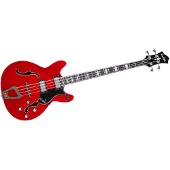 Hagstrom Viking Short Scale Bass Wild Transparent Cherry
