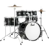 Pearl Drums ROADSHOW JUNIOR 16 JET BLACK + SOLAR CYMBALS