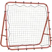 vidaXL Voetbal kickback rebounder verstelbaar 96x80x96 cm staal en PE