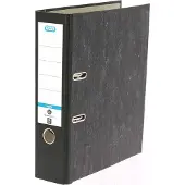Pierre by Elba Ordner Smart A4 80mm karton zwart gewolkt - 4 stuks