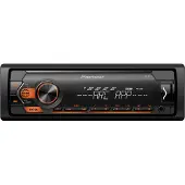 Pioneer MVH S120UBA - Autoradio enkeldin Zwart/Amber