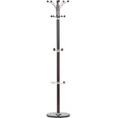 Home Style Staande kapstok Alem 185 cm hoog in wenge