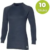 Heatkeeper Thermoshirt - Dames - Antraciet - L- Set van 10