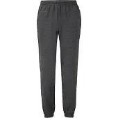 Fruit Of The Loom Heren Elastische Manchet Trainingsbroek / Joggingbroek (Donker Heater)