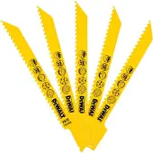 DeWalt Accessoires Reciprozaagblad BiM 152x4,2mm hout en kunststof, bochten - DT2351-QZ